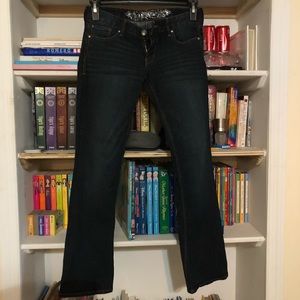 Express Barely Boot Jeans
